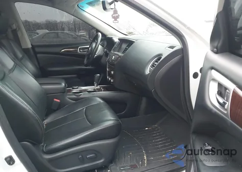 2016 Nissan Pathfinder Platinum из США, поврежденный, VIN 5N1AR2MM3GC643904